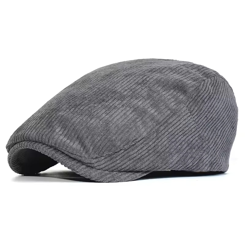 Edward | Klassisk Corduroy Everyday Flat Cap