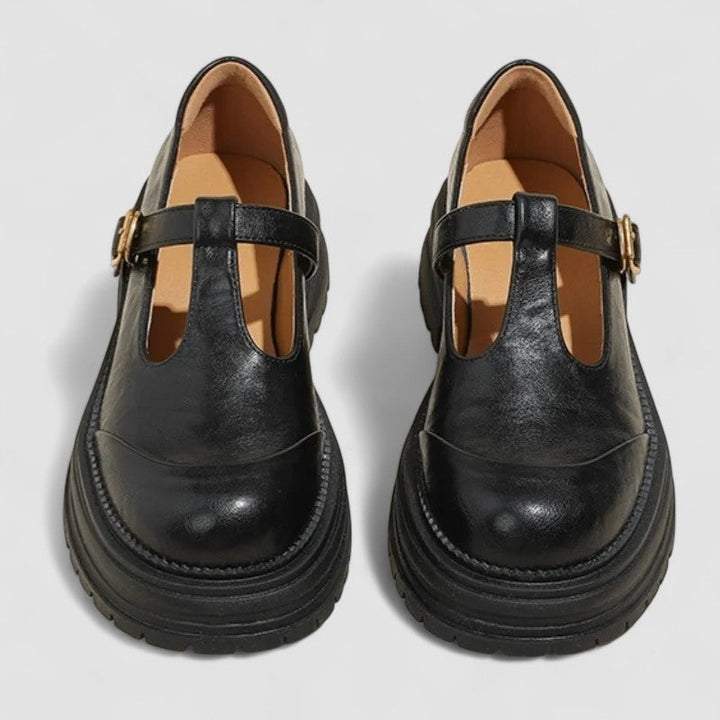 Beth | Klassiska Chunky T-Bar Mary Jane Skor