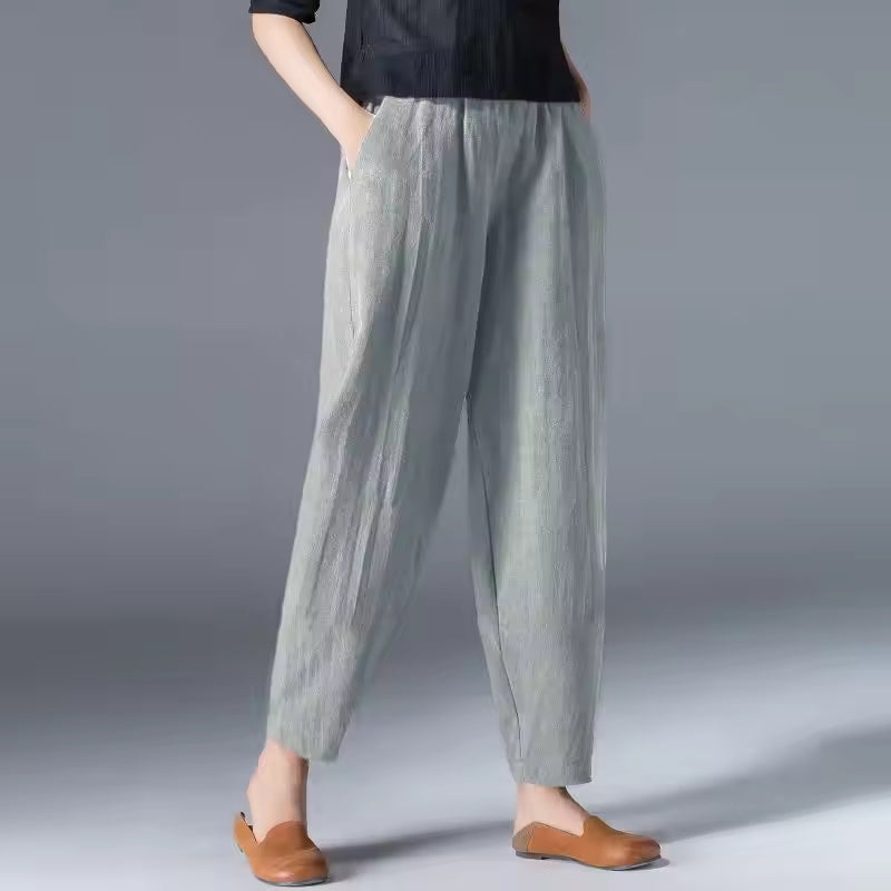 Marianne | Avslappnade Tapered Byxor