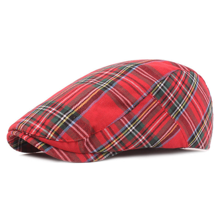 Connor | Klassisk Tartan Flat Cap