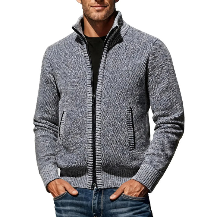 Sawyer | Ståkrage Zip Cardigan