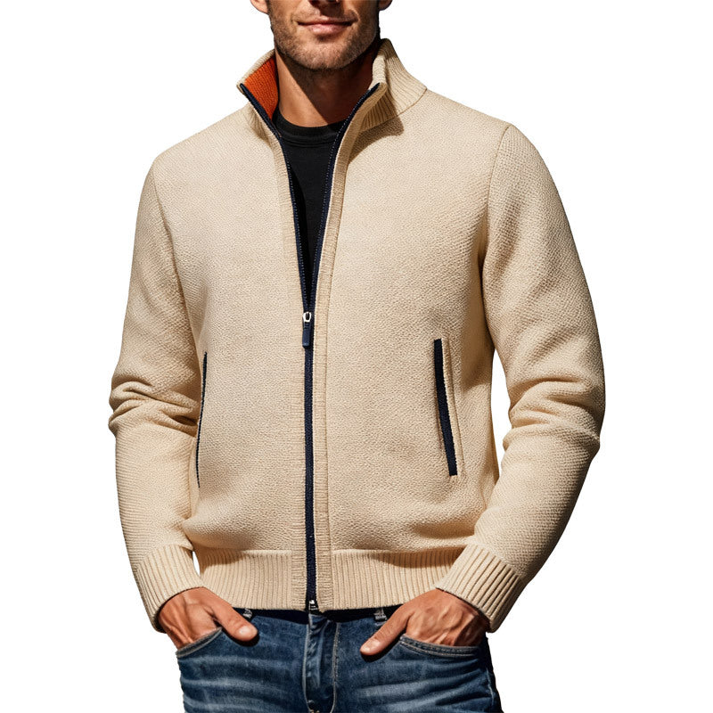 Sawyer | Ståkrage Zip Cardigan