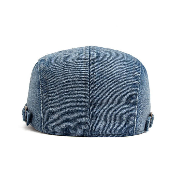 Cillian | Klassisk Stonewash Flat Cap