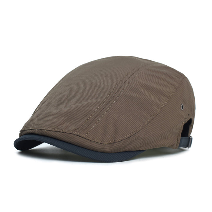Varen | Klassisk vardags flat cap med rand