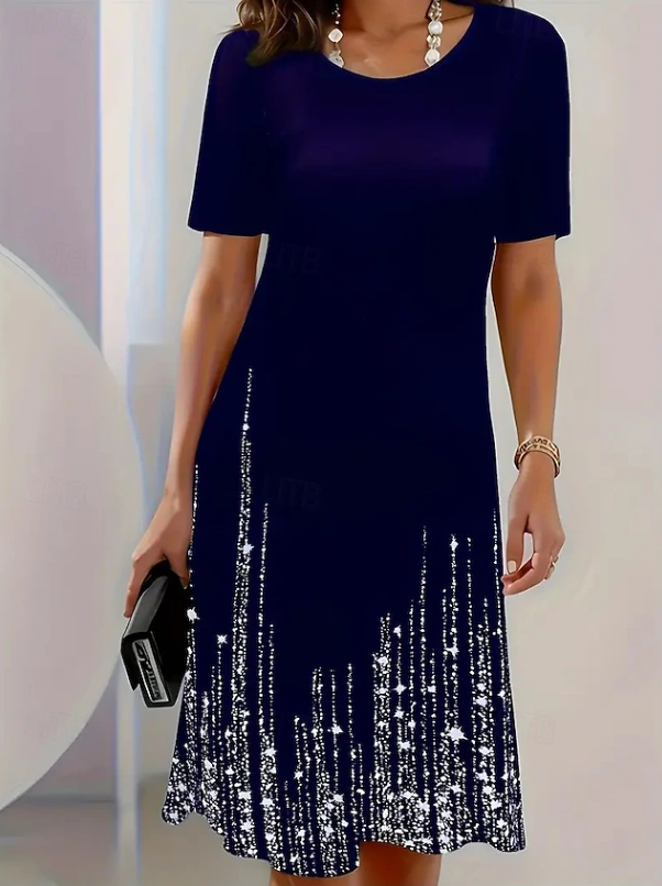 Selene | Elegant Middress för Kvällar