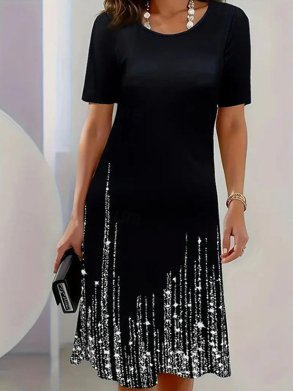 Selene | Elegant Middress för Kvällar