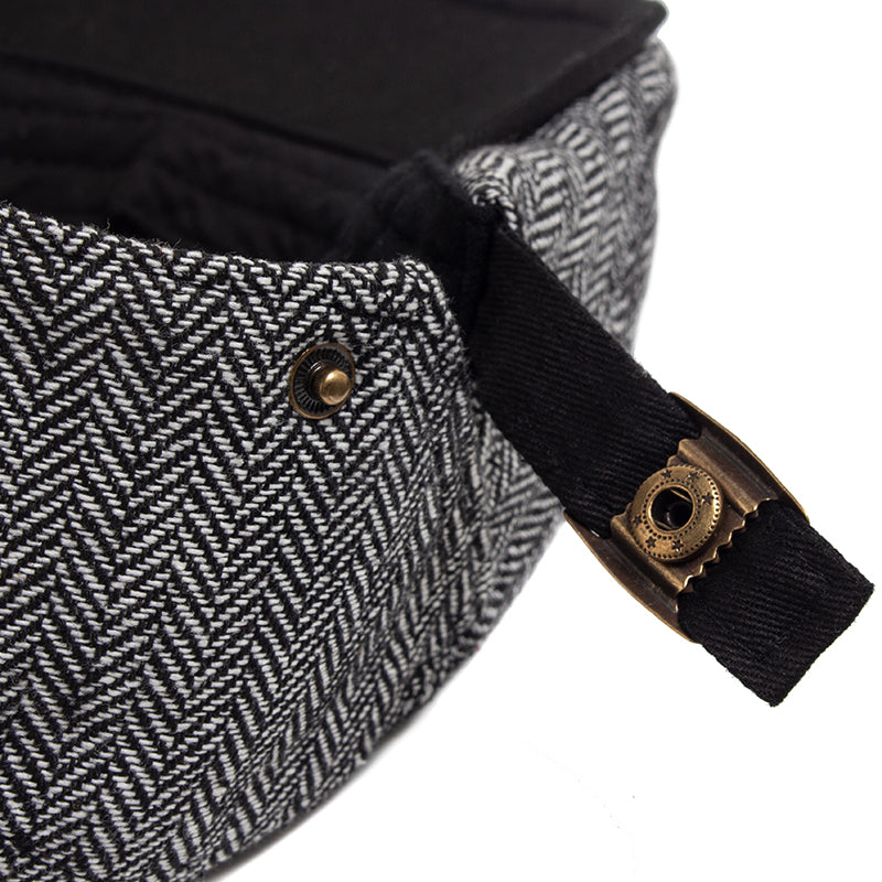 Zandro | Klassisk Texturerad Flat Cap