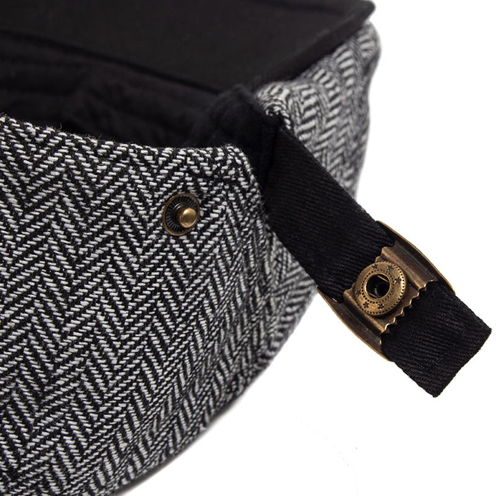 Zandro | Klassisk Texturerad Flat Cap