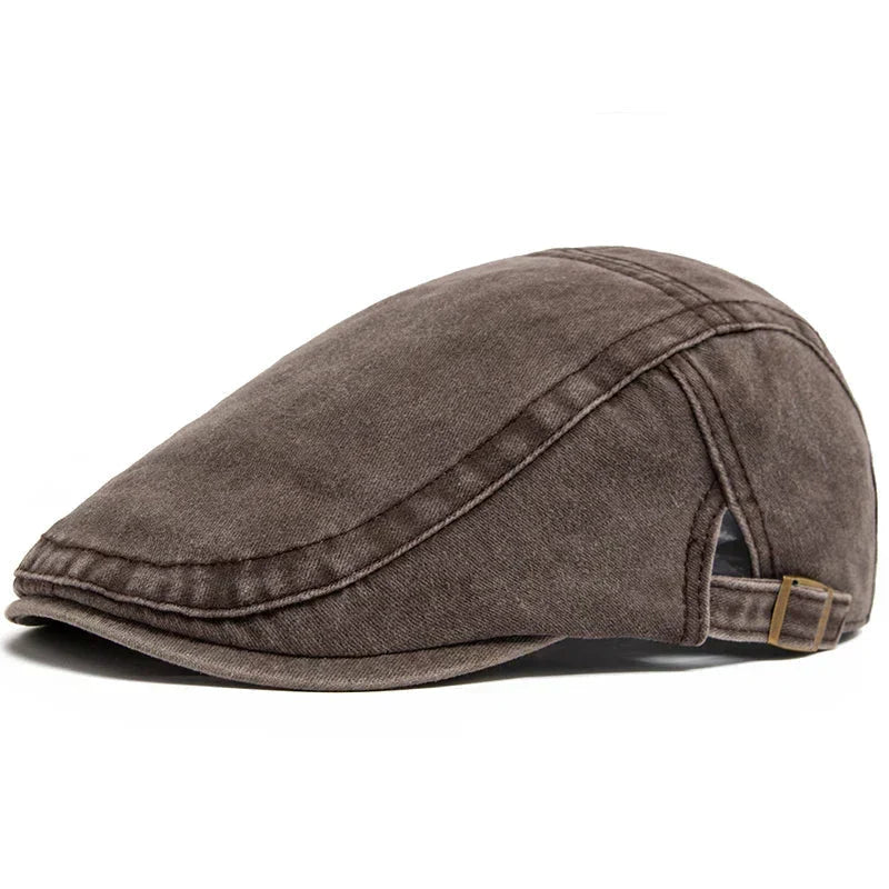 Arthuro | Klassisk Denim Flat Cap