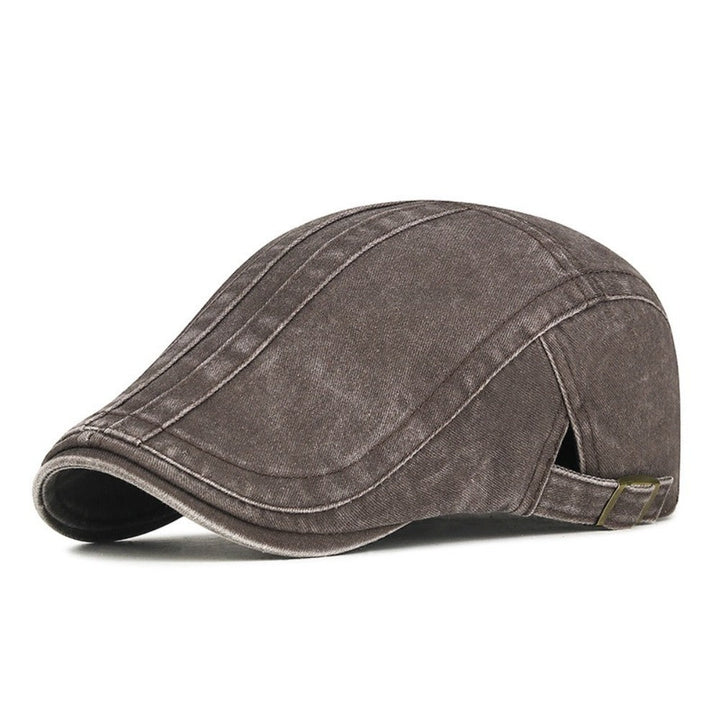 Daniel | Vintage Randig Flat Cap