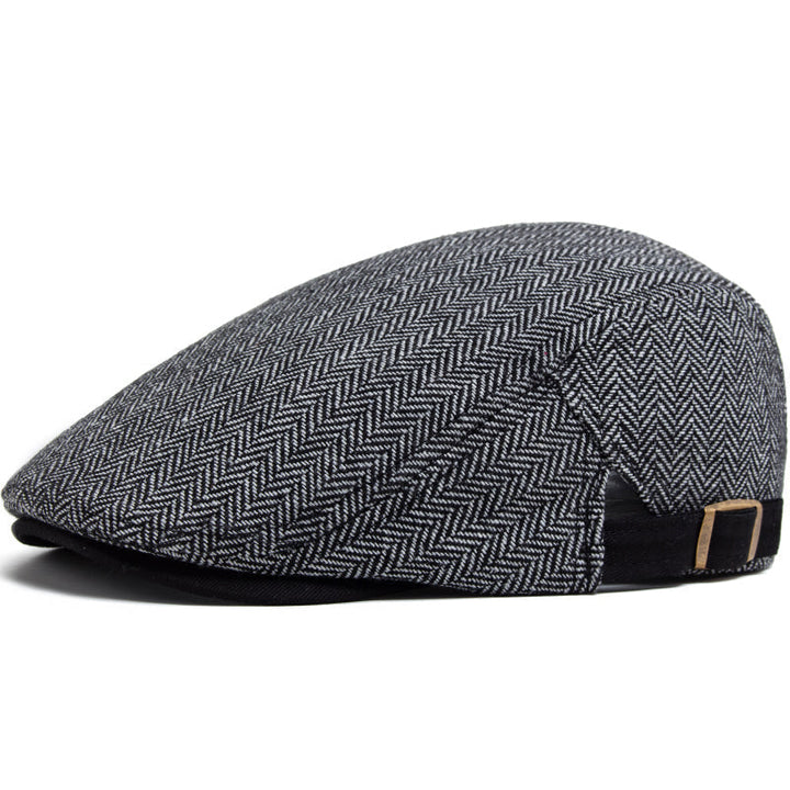 Zandro | Klassisk Texturerad Flat Cap