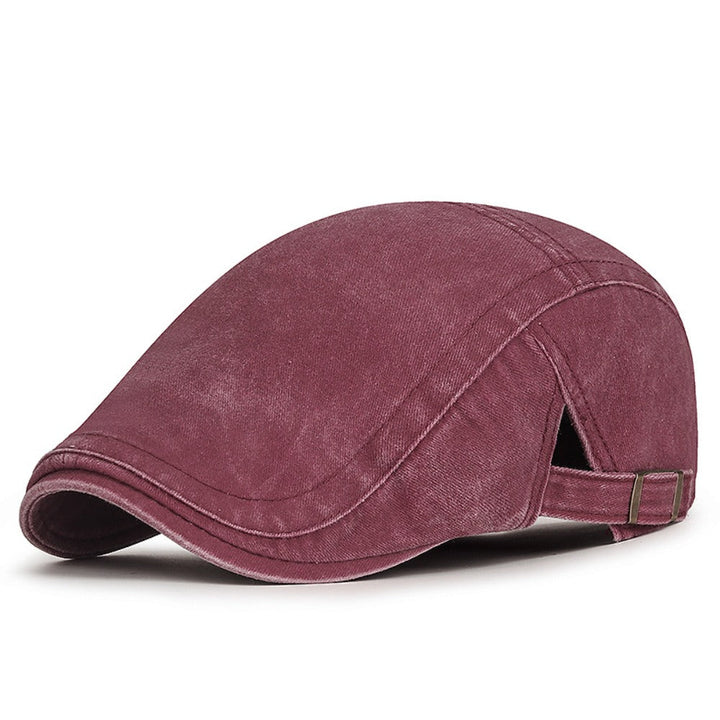 George | Klassisk Tvättad Flat Cap