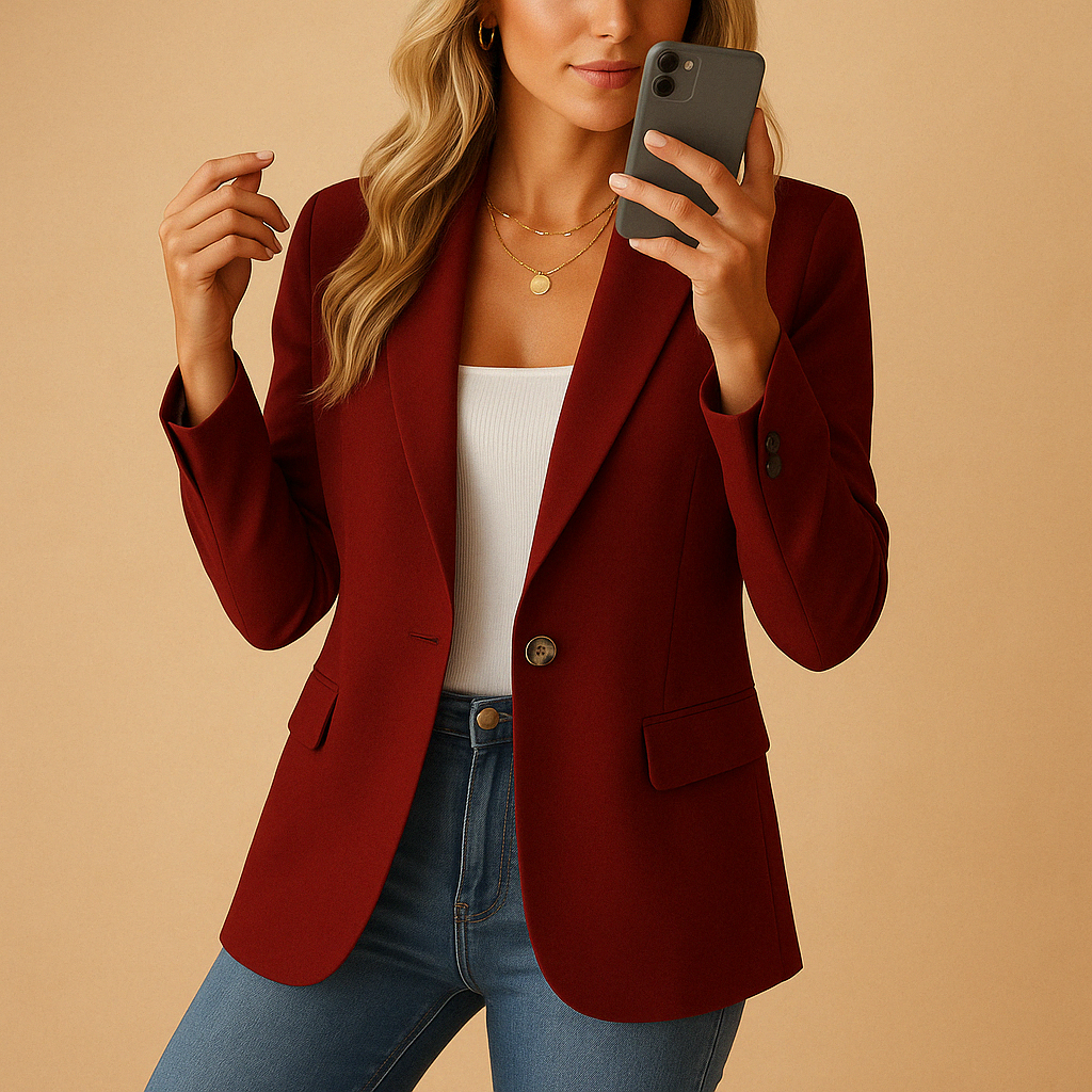 Charlotte | Skräddarsydd Enknäppt Blazer