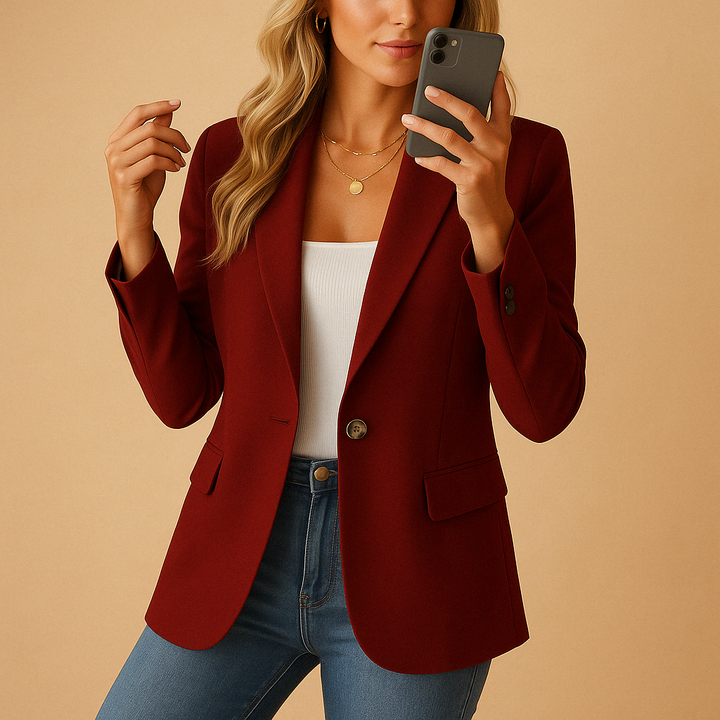 Charlotte | Skräddarsydd Enknäppt Blazer