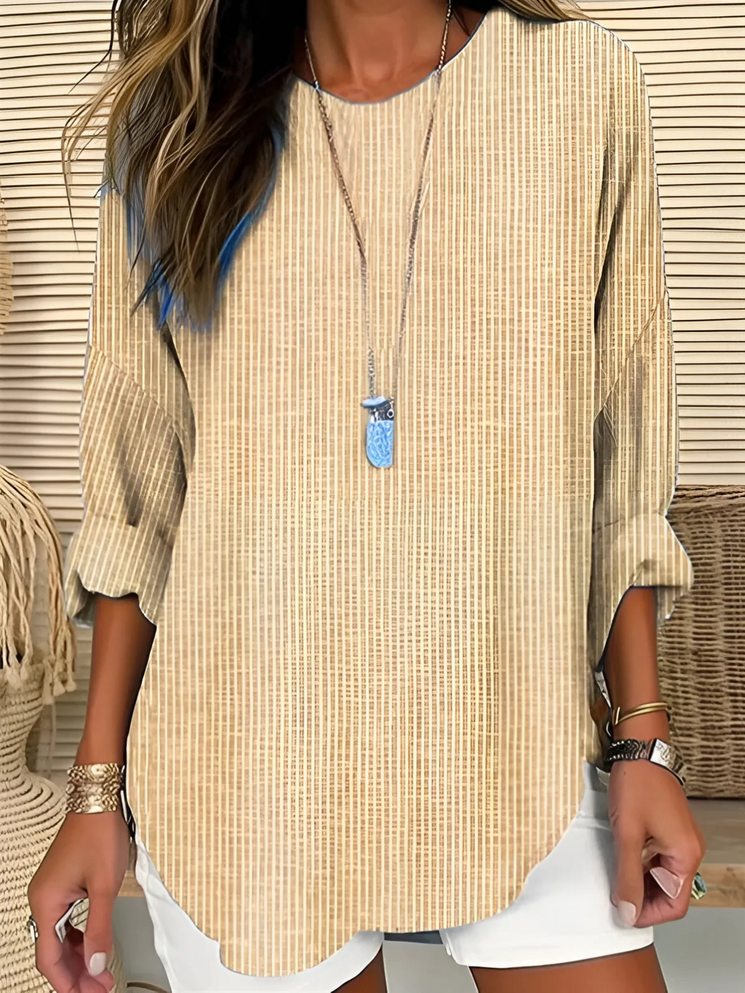 Juliet | Trendig Randig Blus