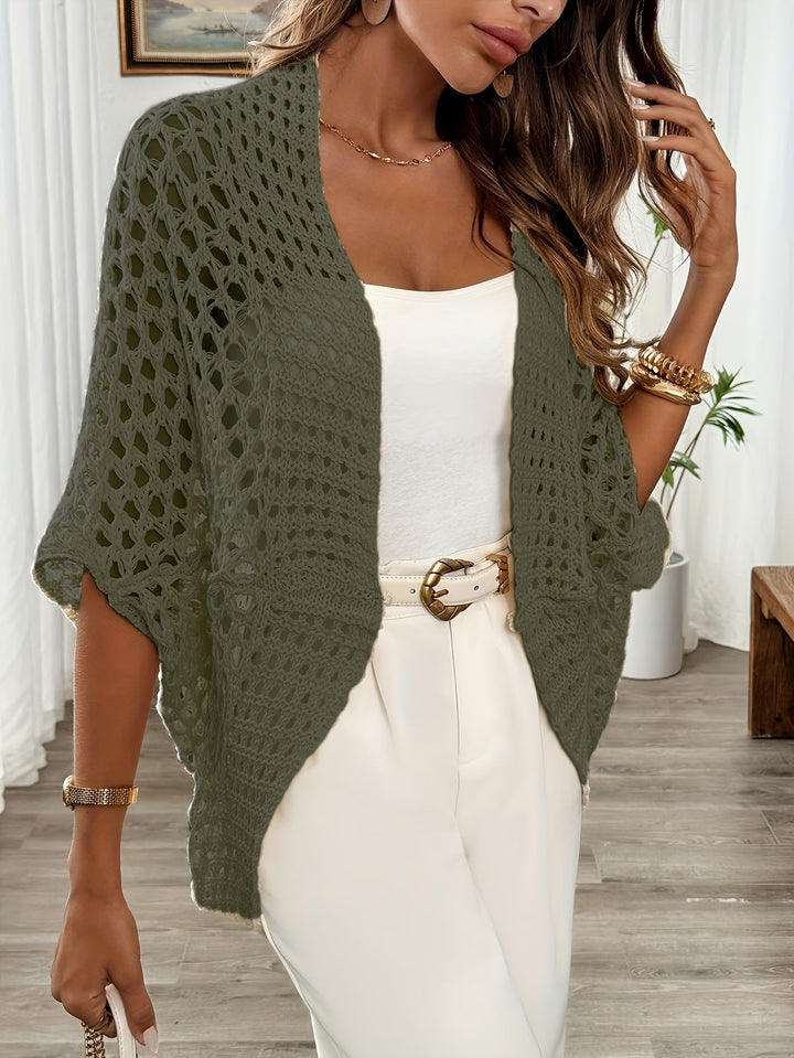 Josie | Öppen Framsida Batwing Cardigan
