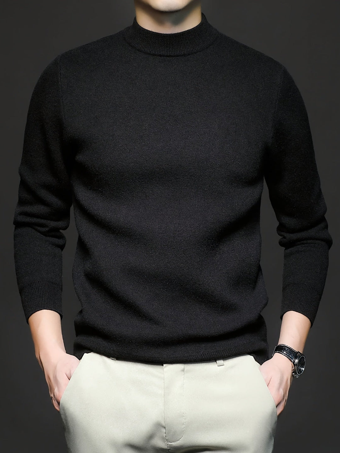 Reuben | Raffinerad Mock-Neck Tröja