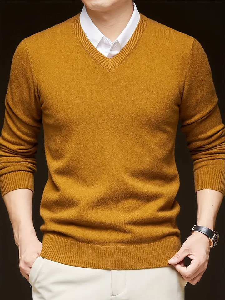 Nigel | Raffinerad V-ringad Jumper