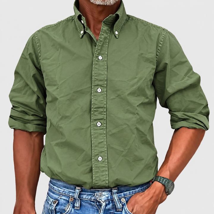 Oliver | Klassisk Button-Down Skjorta