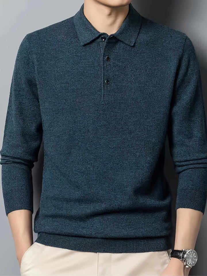 Frederick | Finsydd Polo Jumper med Krage