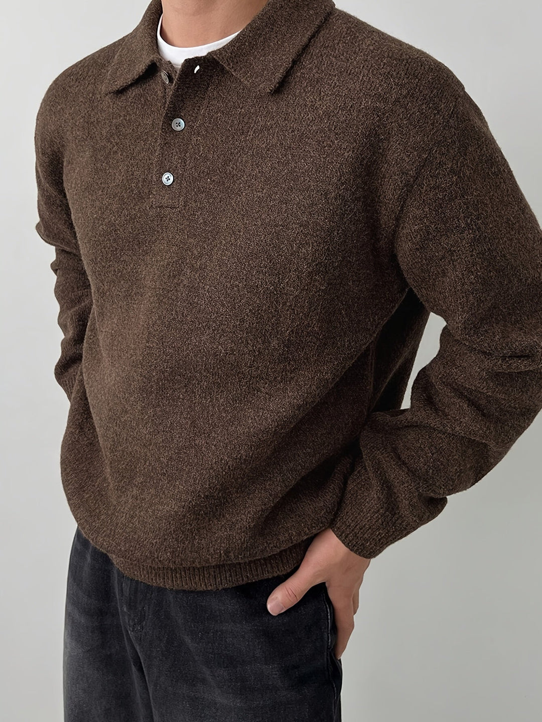 Reid | Polokrage Stickad Tröja