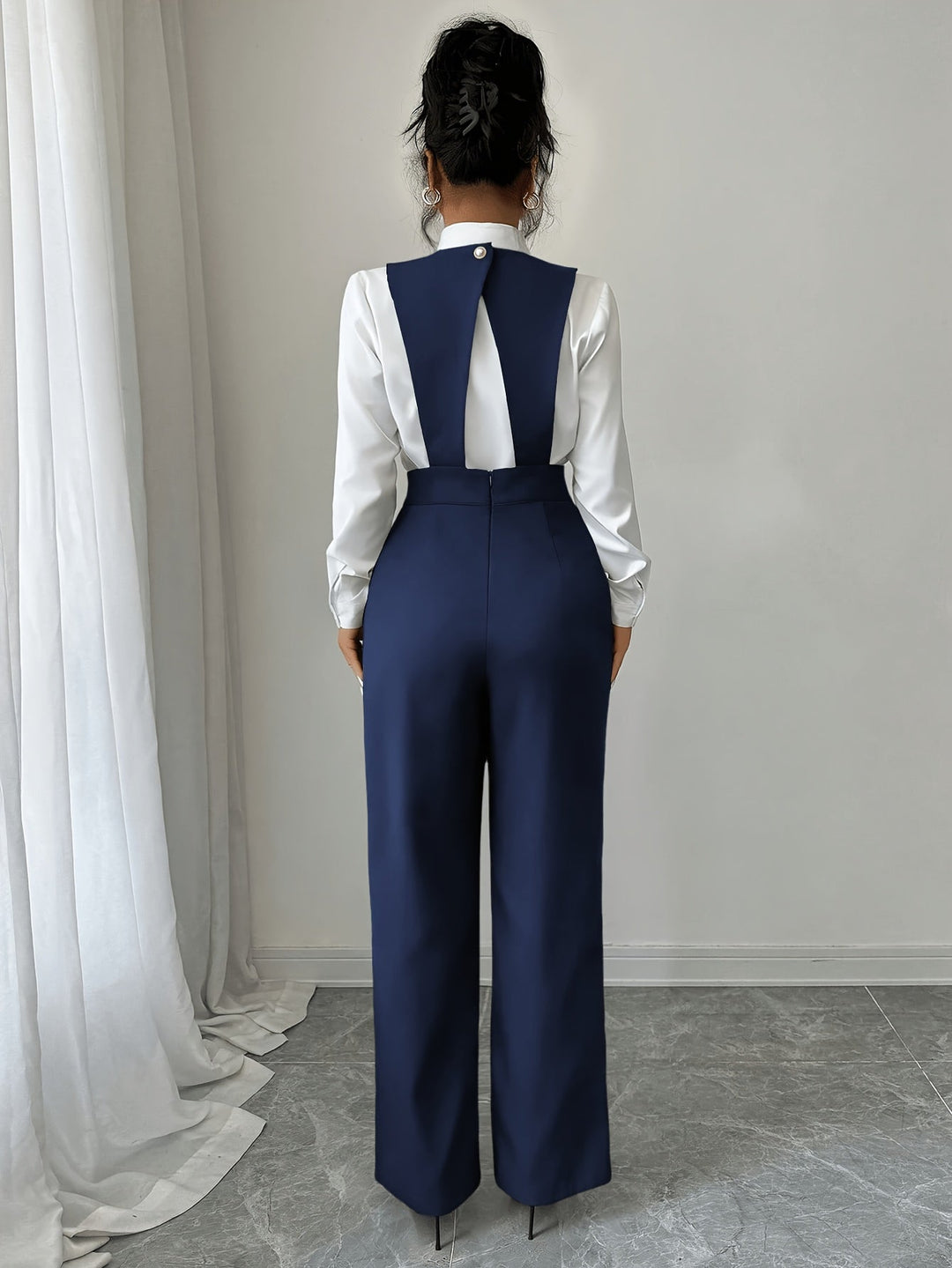 Tamsin | Skräddarsydd Byxdress med Vida Ben