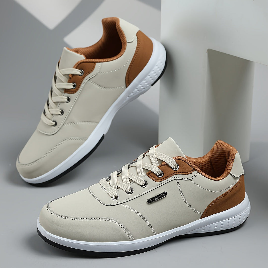 Bradley | Klassiska Tvåfärgade Sneakers