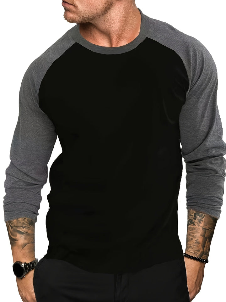 Roman | Tvåtonad Raglan Långärmad Topp