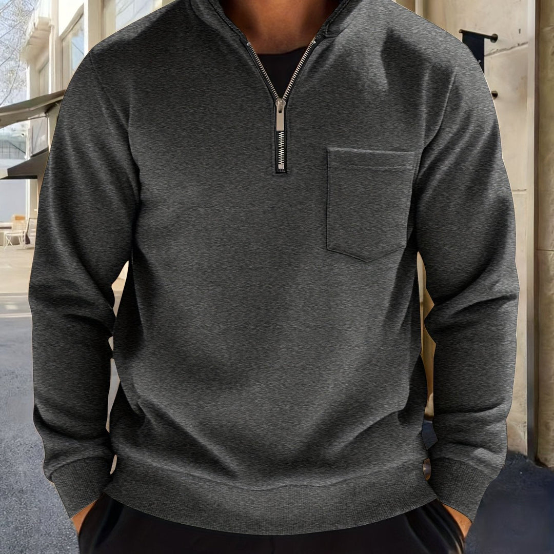 Oscar | Raffinerad Halv-Zip Pullover