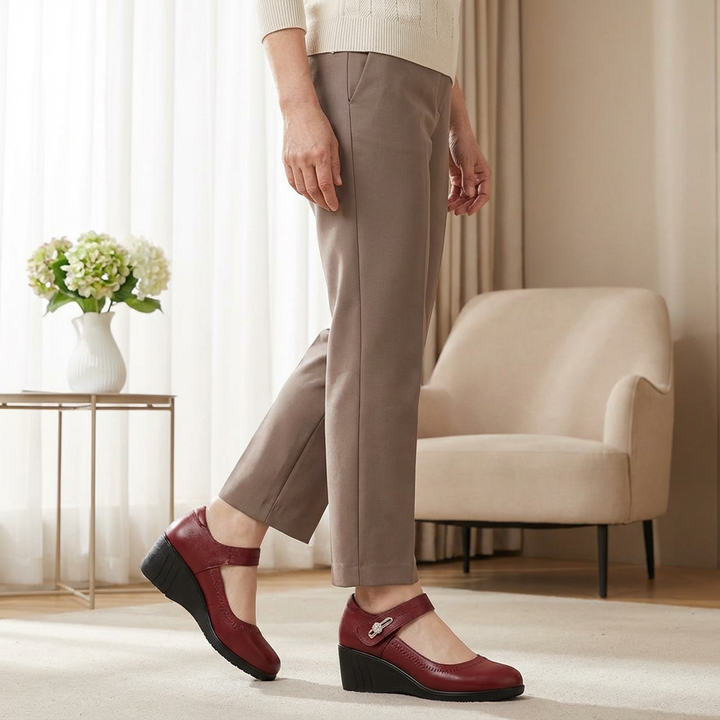 Eleanor | Elegant Mellanhöga Komfortskor