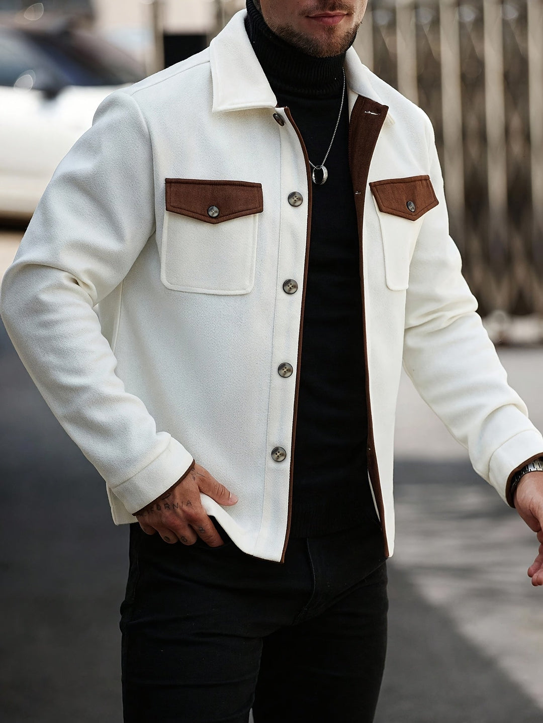Clayton | Raffinerad Knappjacka