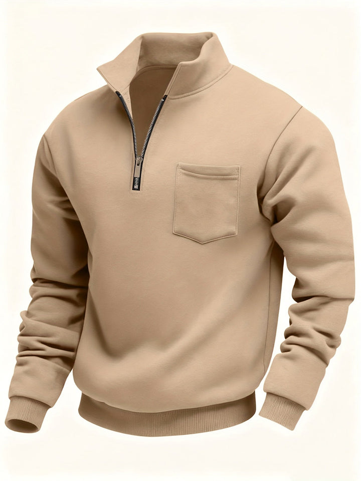 Oscar | Raffinerad Halv-Zip Pullover