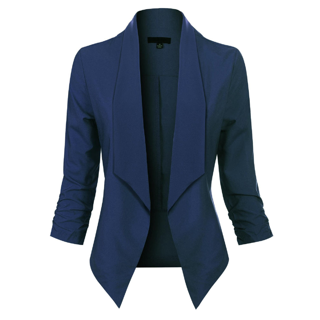 Beverly | Draperad Öppen Blazer