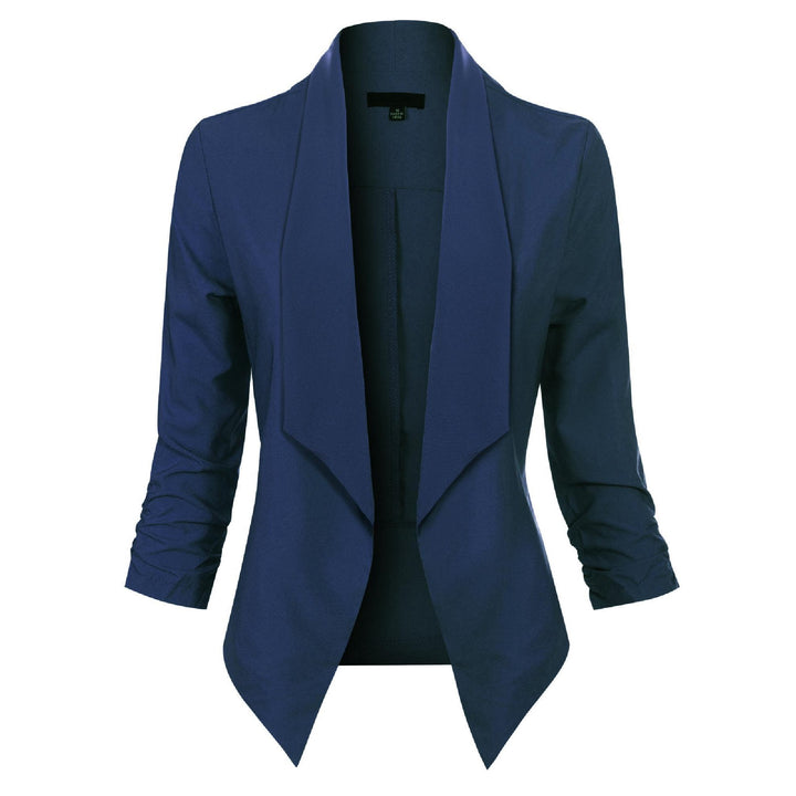 Beverly | Draperad Öppen Blazer