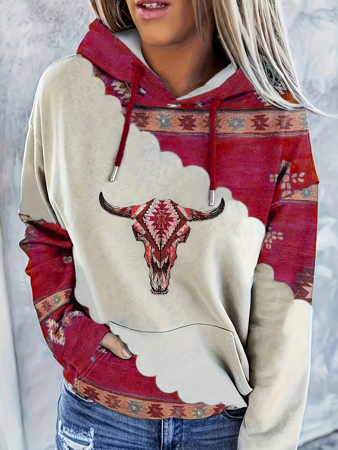 Georgina | Western-inspirerad Hoodie