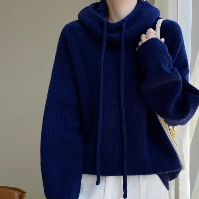 Tjock oversize tröja i ledig stil – varm och skön
