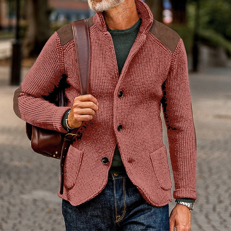 Baxter | Strukturerad Ståkrage Cardigan