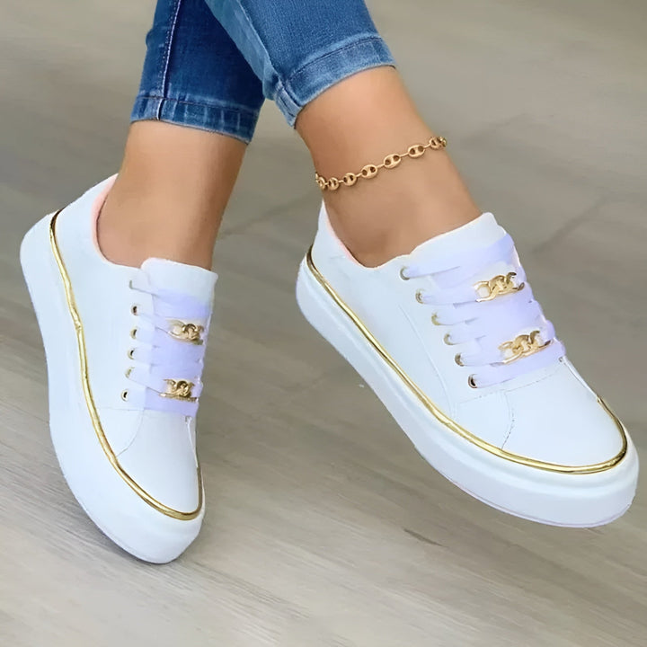 Alexya | Metallic Accent Snörsko