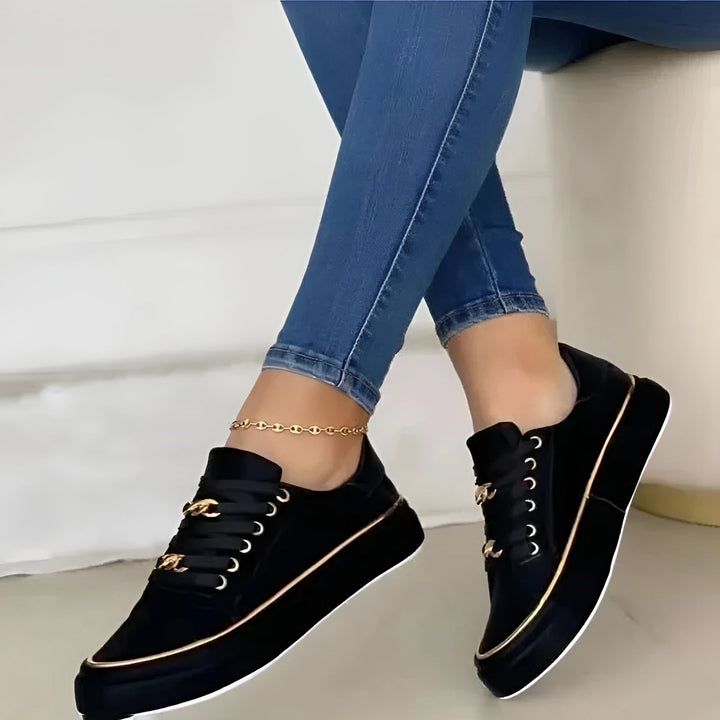 Alexya | Metallic Accent Snörsko