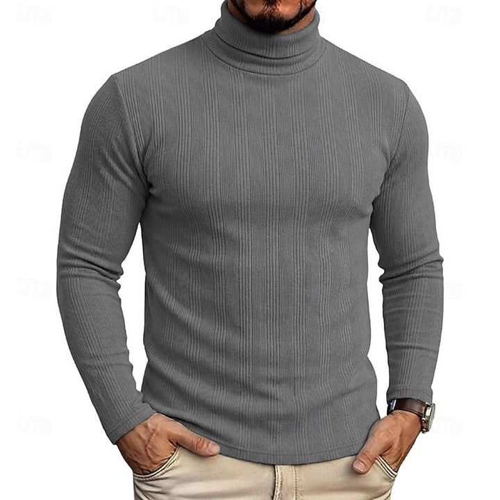 Conrad | Texturerad Turtleneck Topp