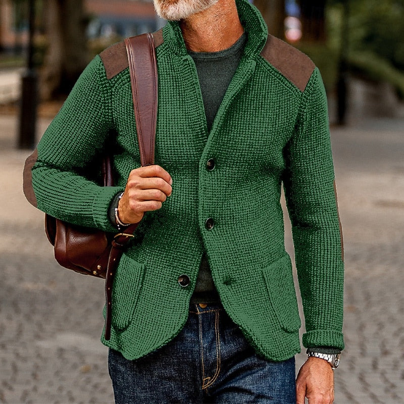 Baxter | Strukturerad Ståkrage Cardigan