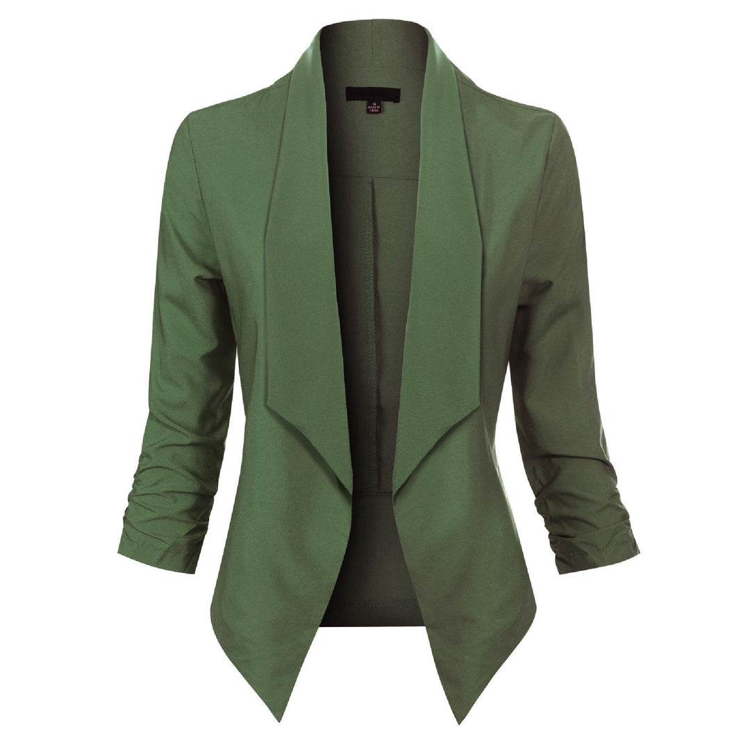 Beverly | Draperad Öppen Blazer