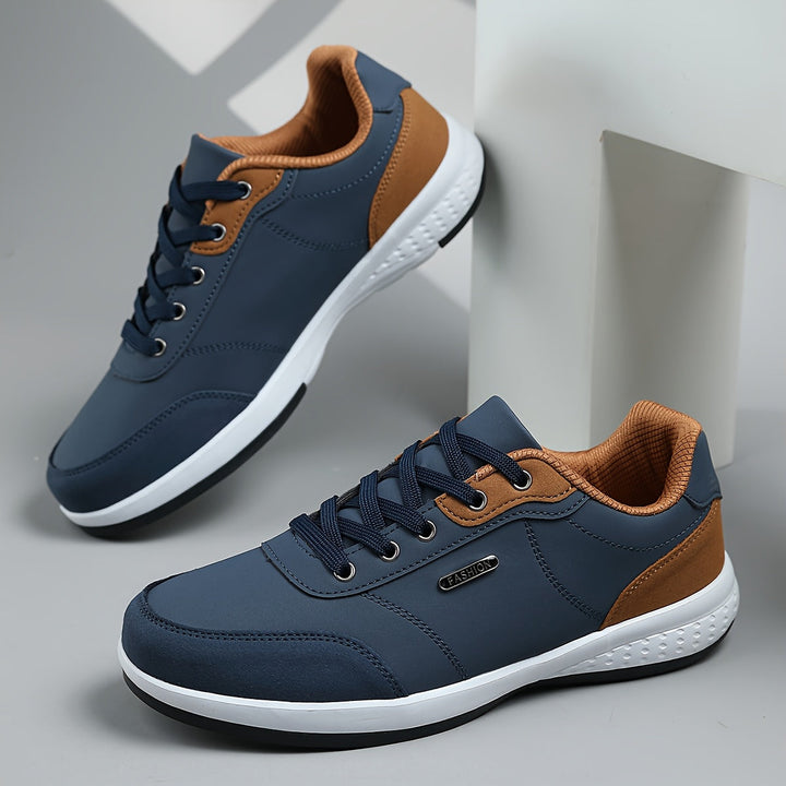 Bradley | Klassiska Tvåfärgade Sneakers