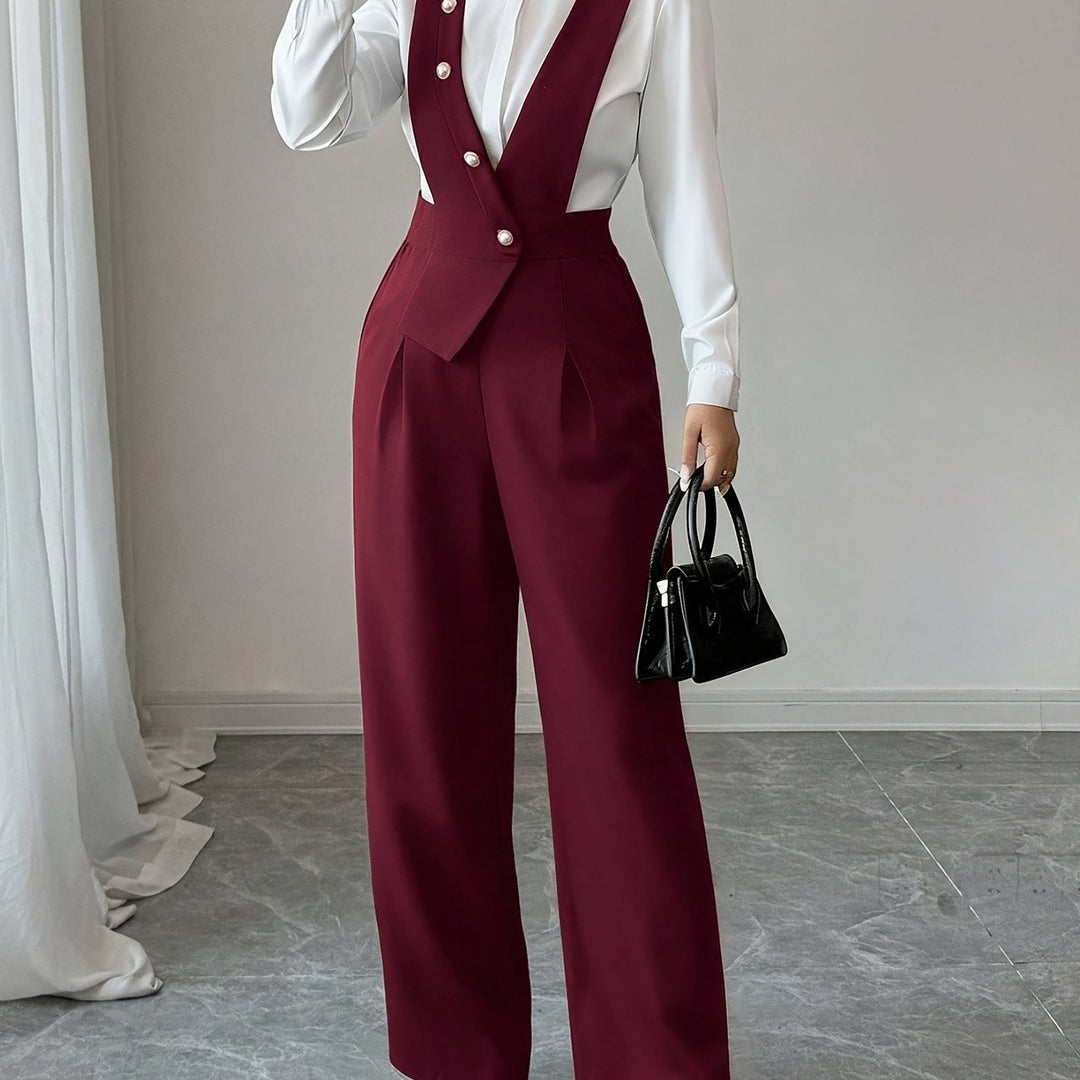Tamsin | Skräddarsydd Byxdress med Vida Ben