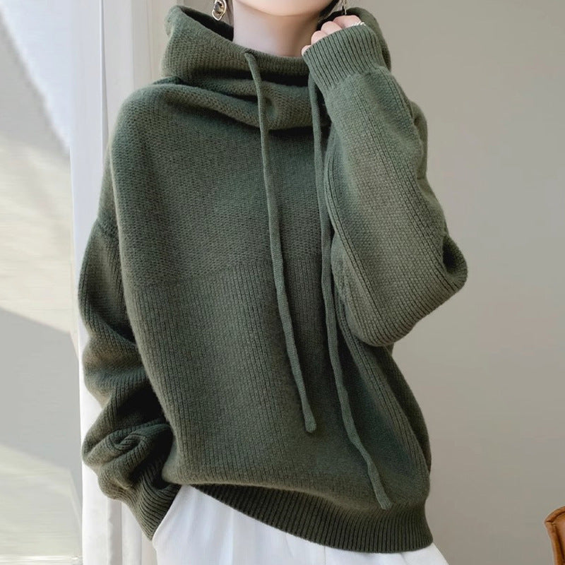 Tjock oversize tröja i ledig stil – varm och skön