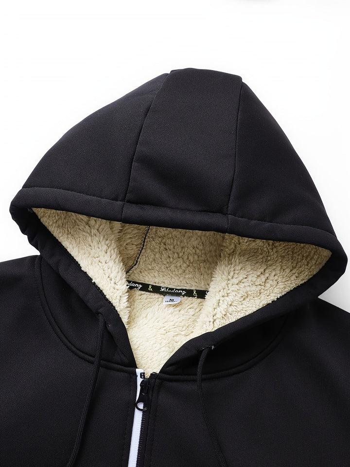 Douglas | Mysig Huva Zip-Up Jacka