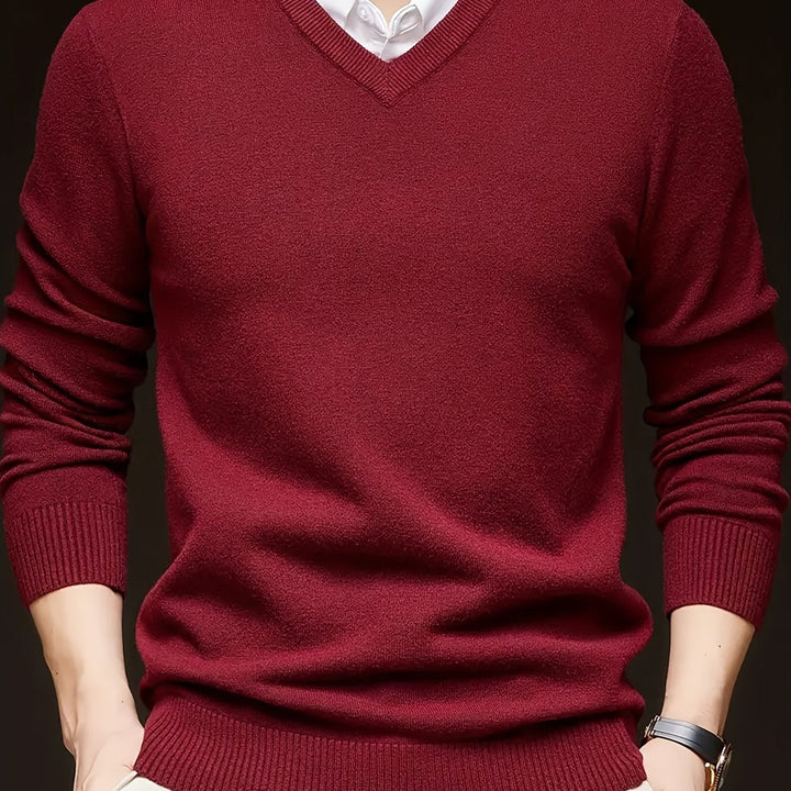 Nigel | Raffinerad V-ringad Jumper
