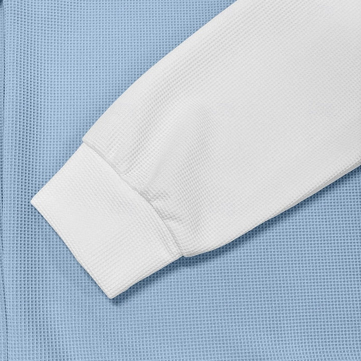 Nathaniel | Texturerad Quarter-Zip Pullover