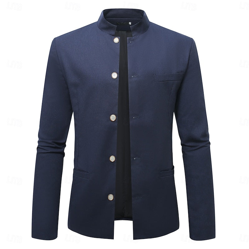 Emory | Jacka med Mandarin-krage