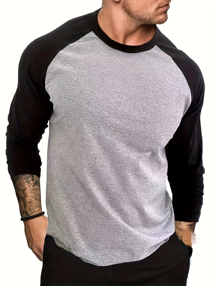 Roman | Tvåtonad Raglan Långärmad Topp